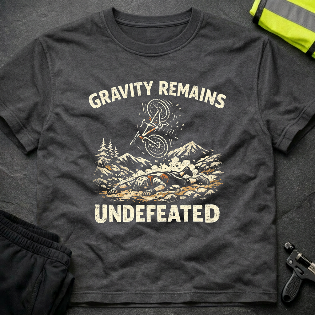 Gravity remains undefeated T-Shirt