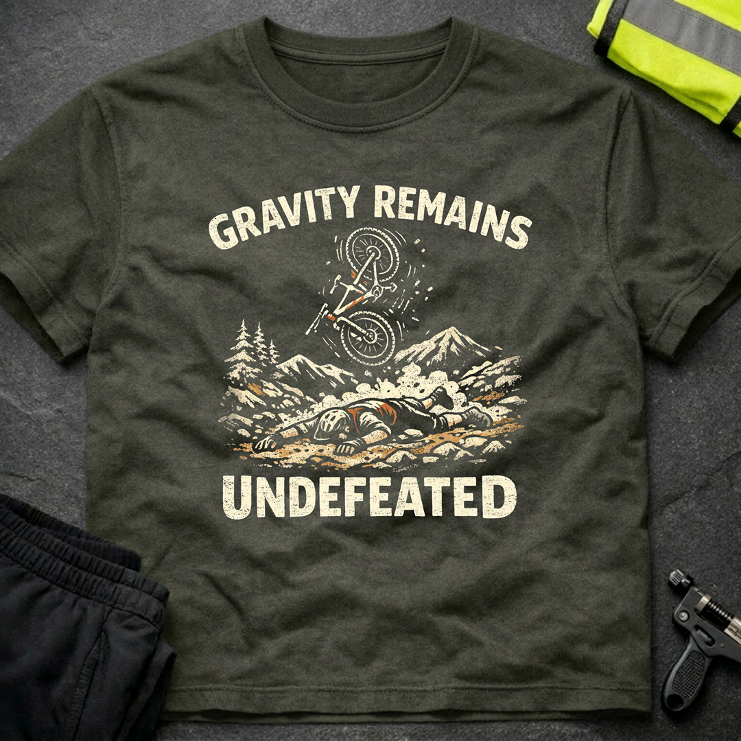 Gravity remains undefeated T-Shirt