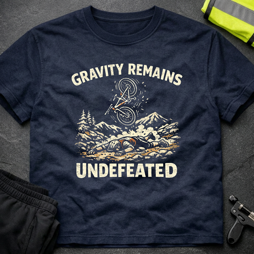 Gravity remains undefeated T-Shirt