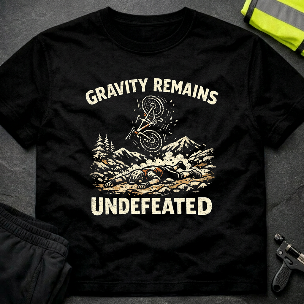 Gravity remains undefeated T-Shirt