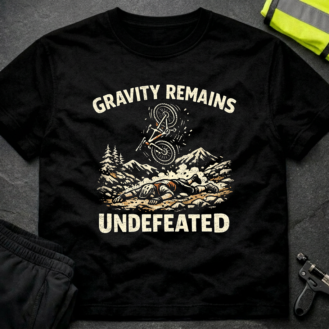 Gravity remains undefeated T-Shirt