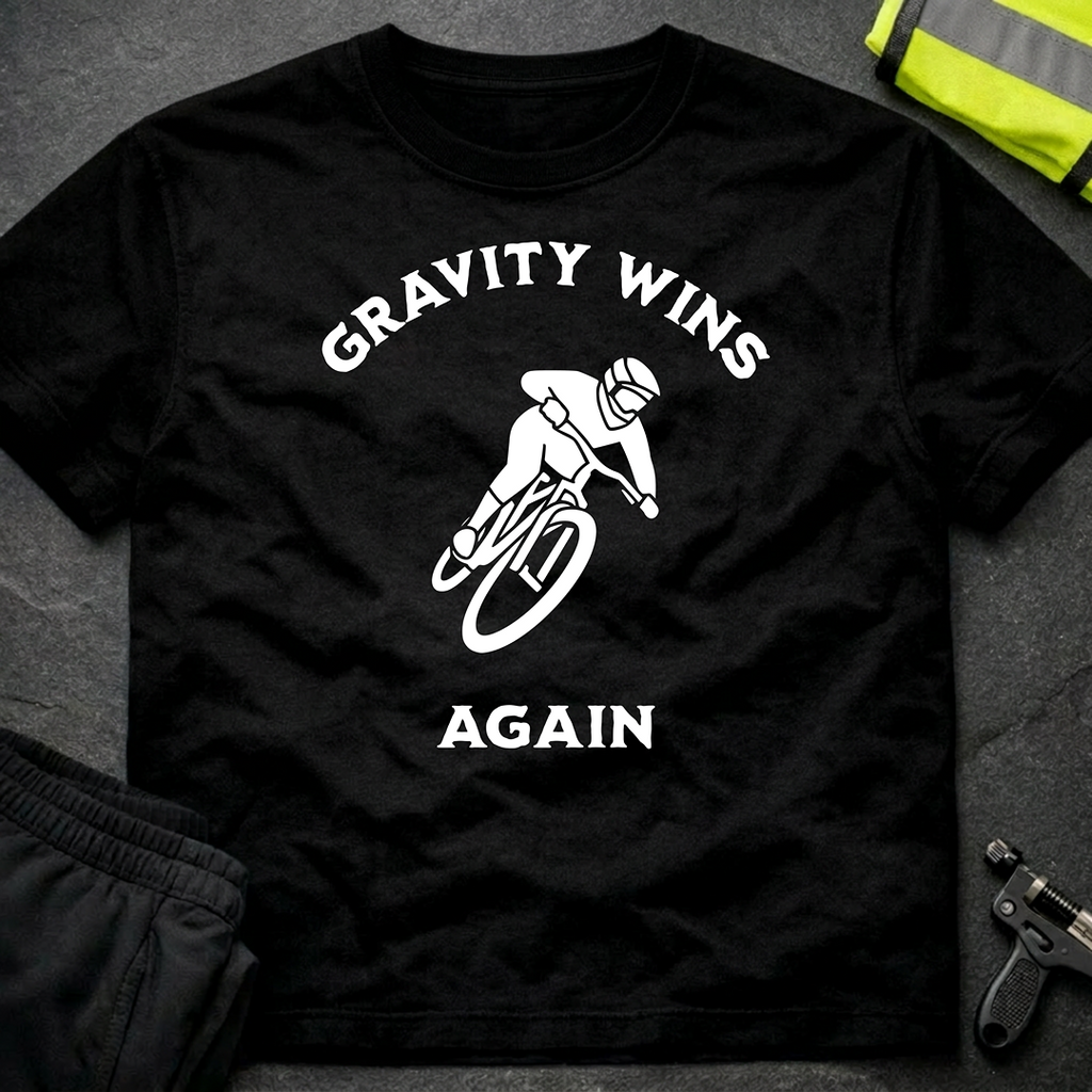 Gravity wins again 2 Downhill T-Shirt
