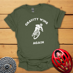 Gravity wins again 2 Downhill T-Shirt