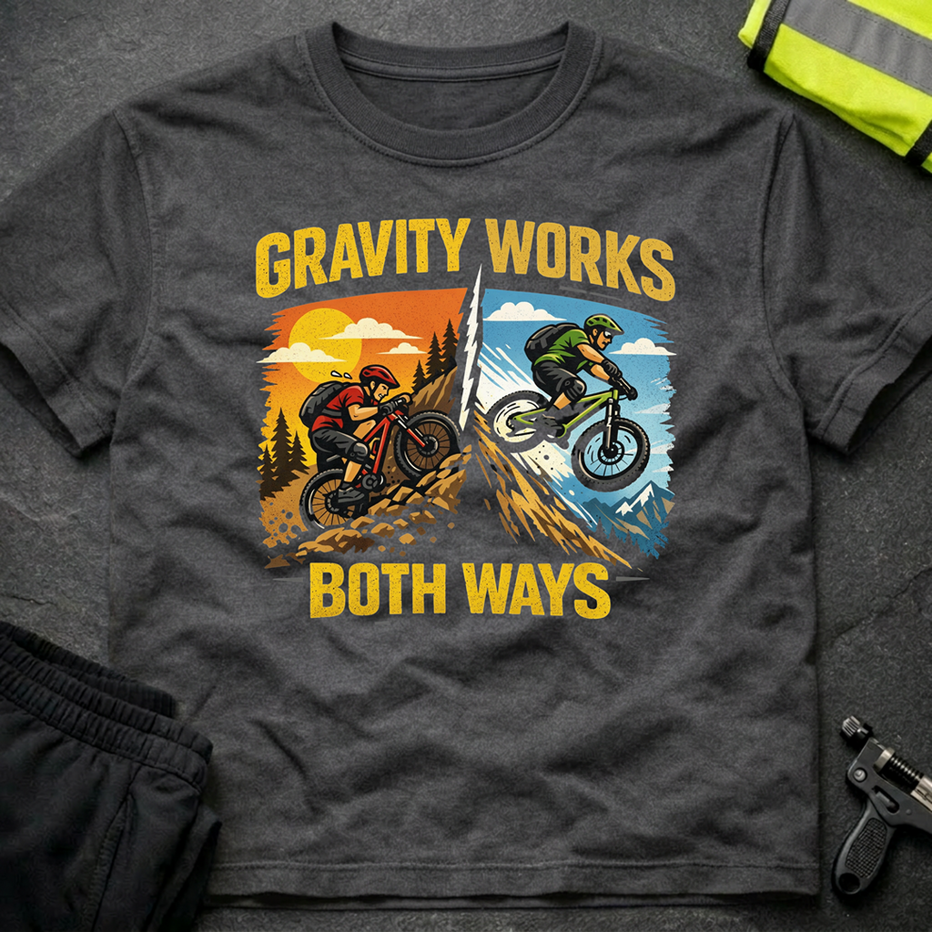 Gravity works both ways T-Shirt