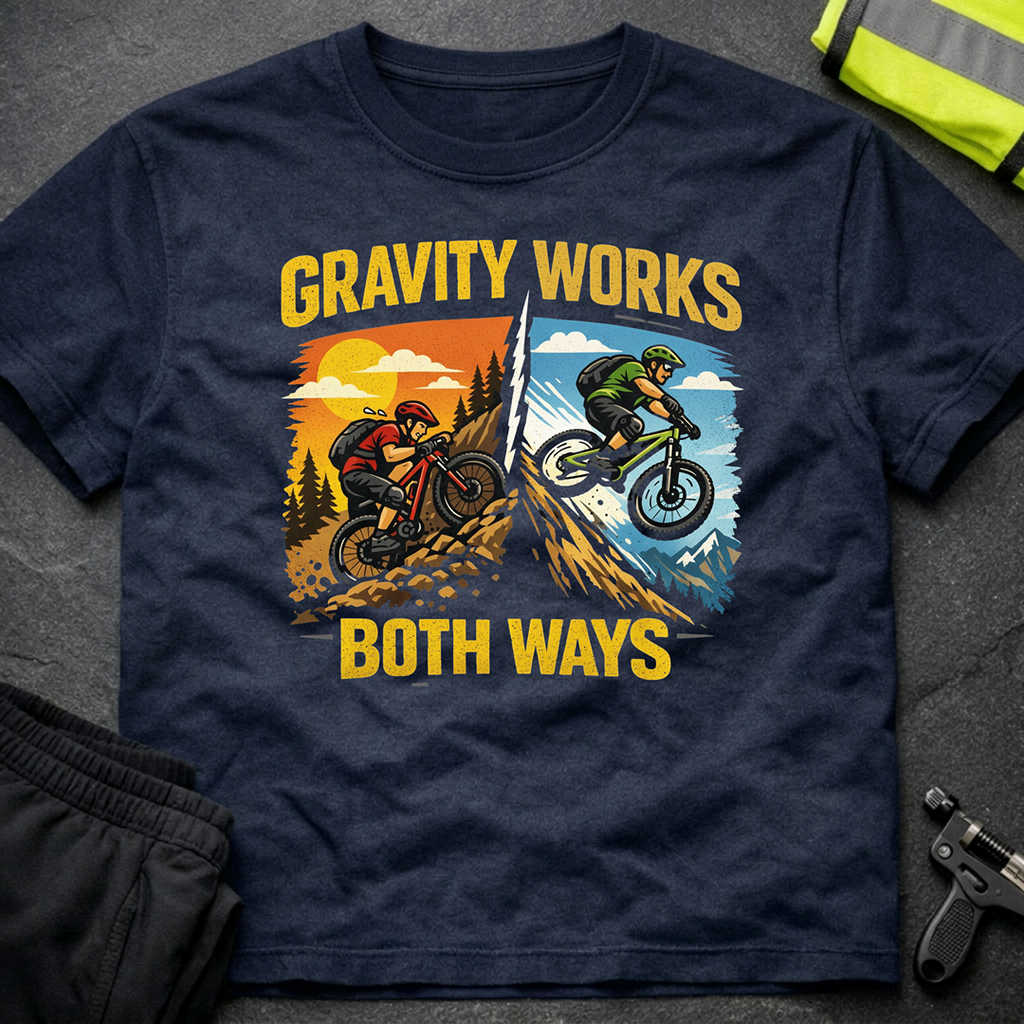 Gravity works both ways T-Shirt