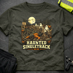 Haunted Singletrack Halloween T-Shirt