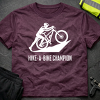 Hike a Bike Champion cycling T-Shirt