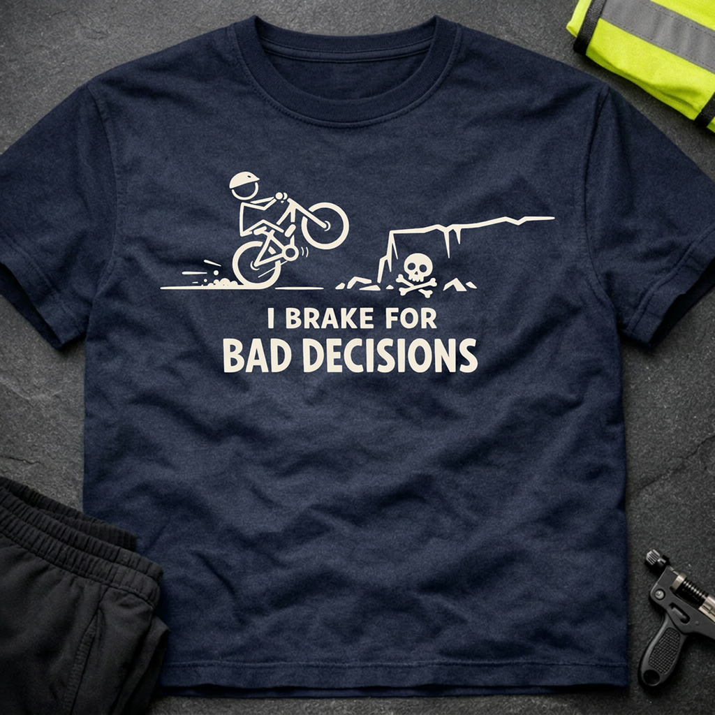 I brake for bad decisions T-Shirt