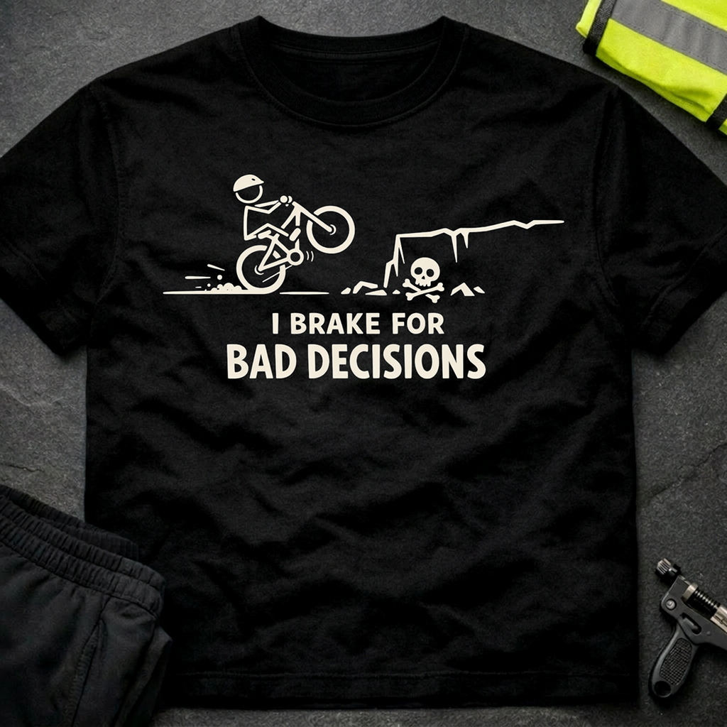I brake for bad decisions T-Shirt