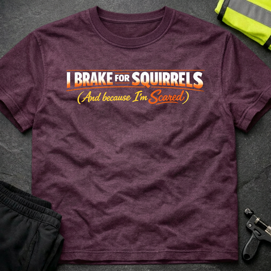I brake for squirrels T-Shirt