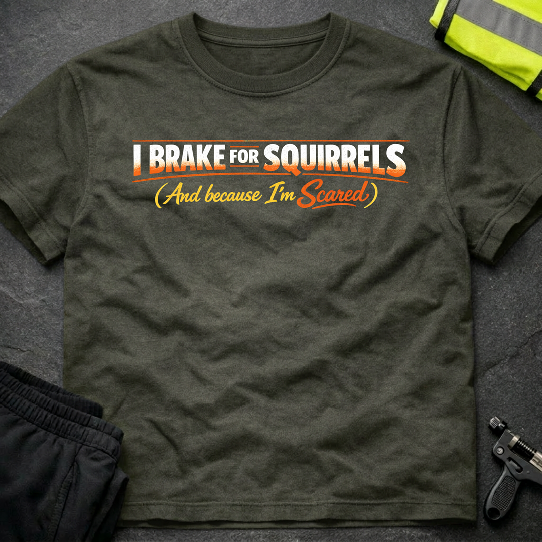 I brake for squirrels T-Shirt