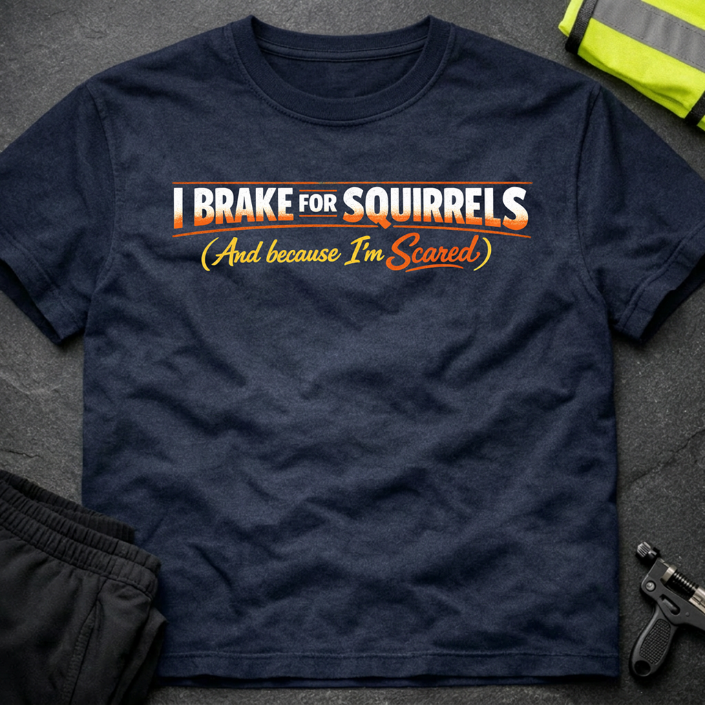 I brake for squirrels T-Shirt