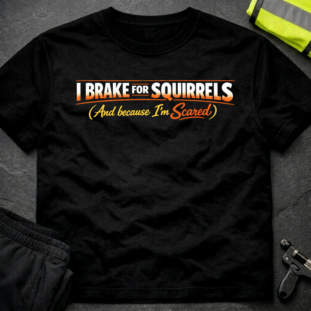 I brake for squirrels T-Shirt
