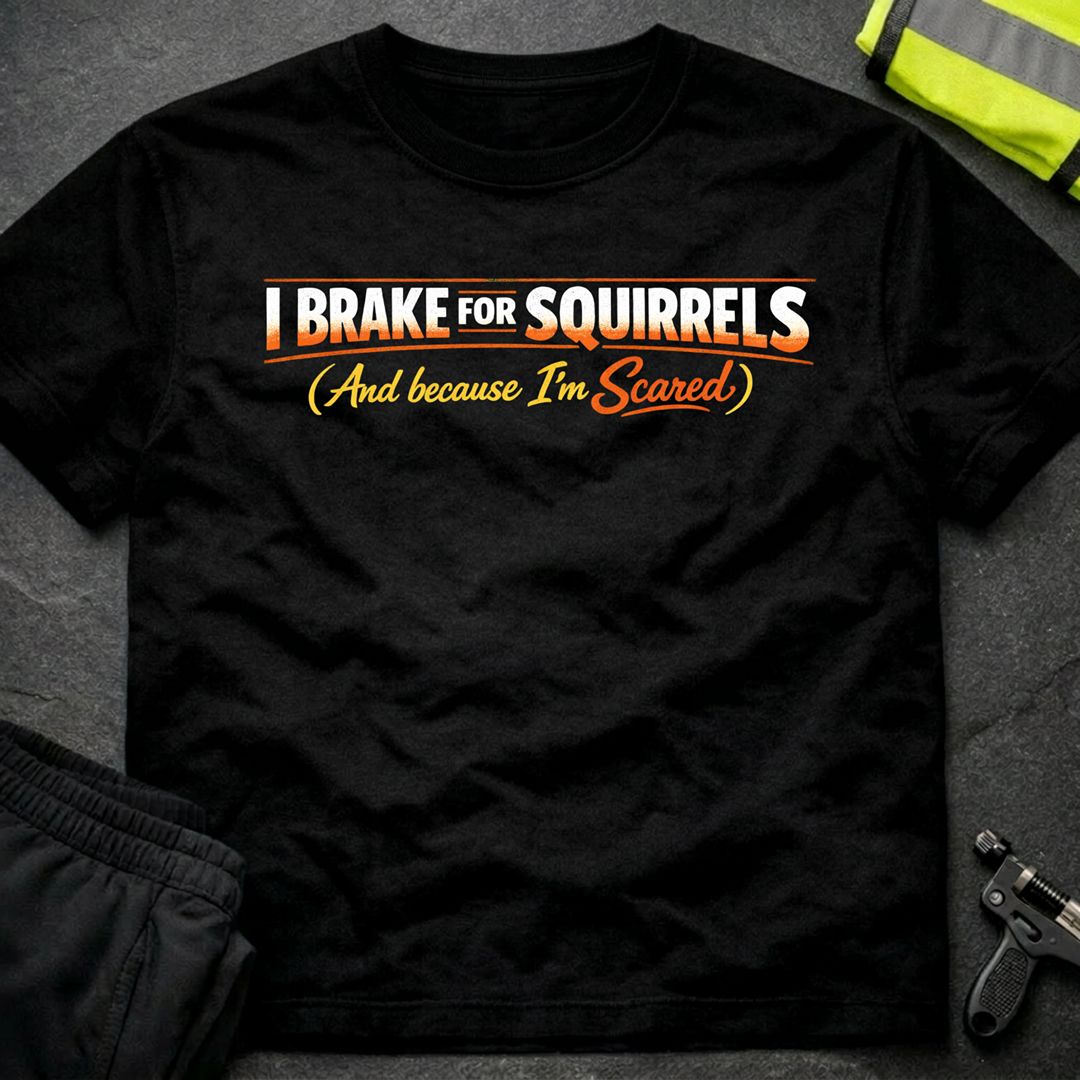 I brake for squirrels T-Shirt
