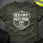 Ice is my post ride sponsor T-Shirt
