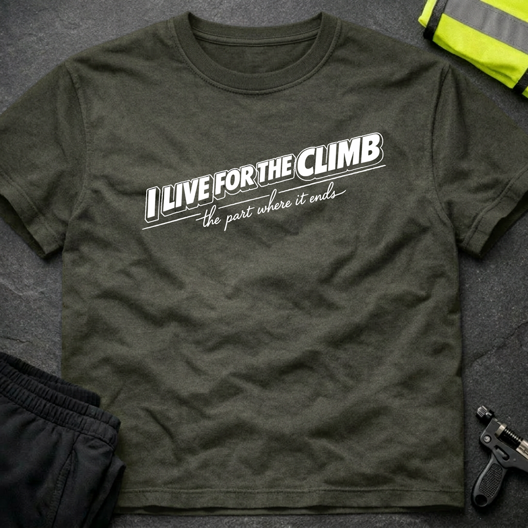 I live for the climb T-Shirt