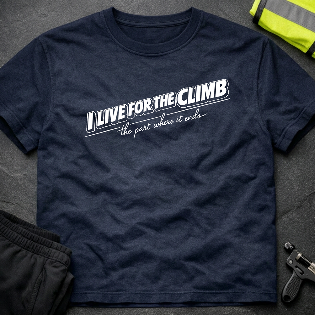 I live for the climb T-Shirt
