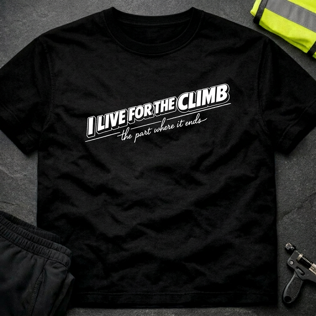 I live for the climb T-Shirt