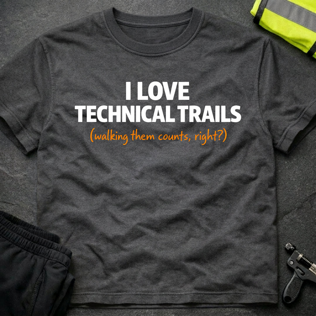 I love technical trails T-Shirt