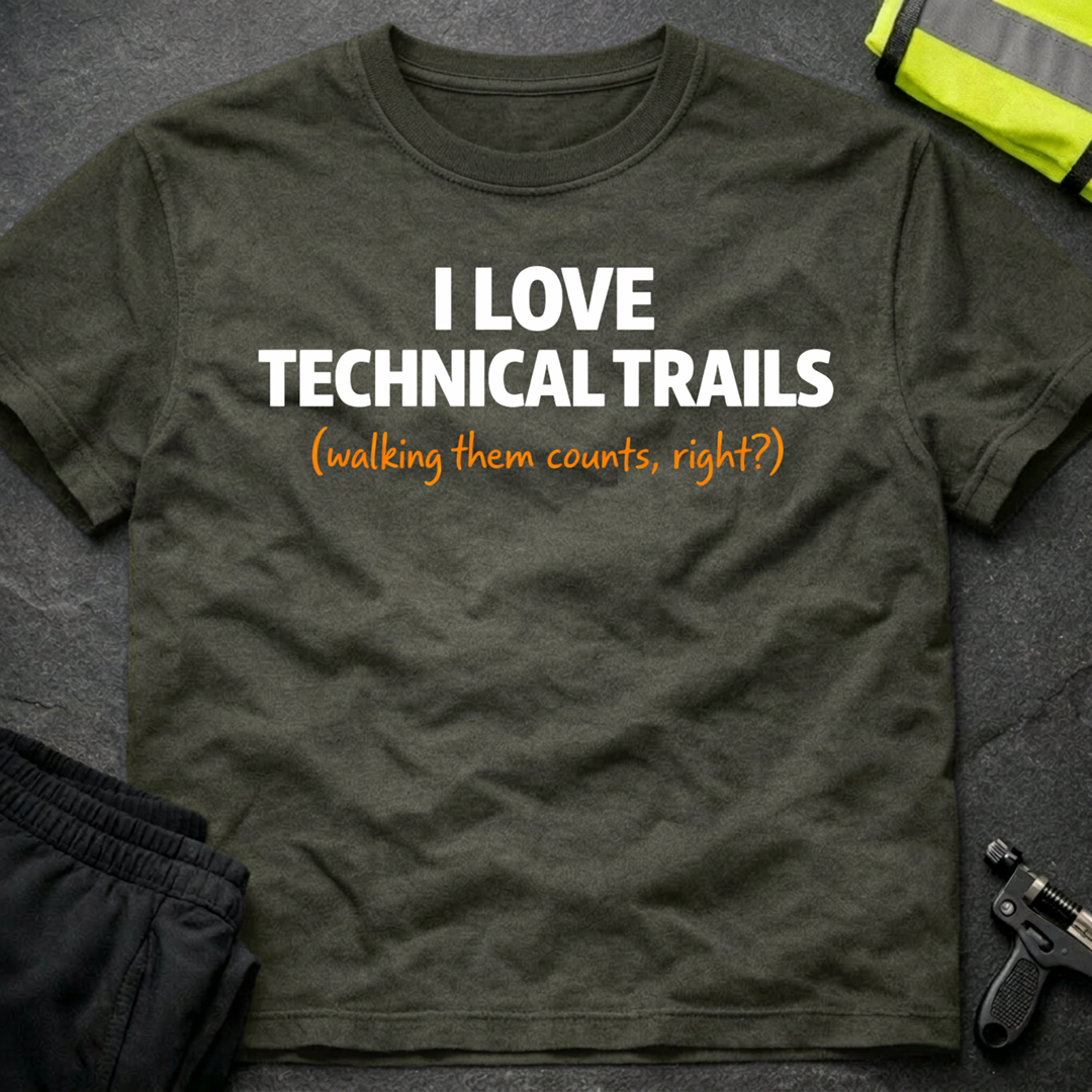 I love technical trails T-Shirt