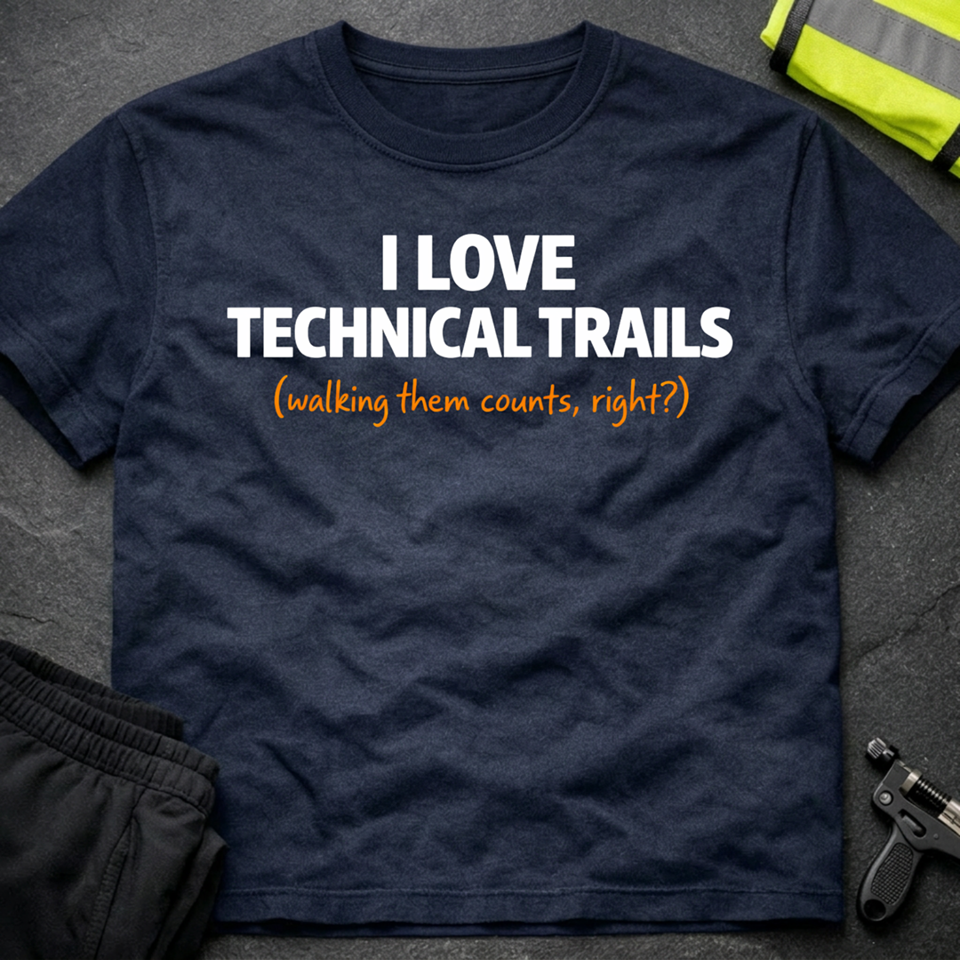 I love technical trails T-Shirt