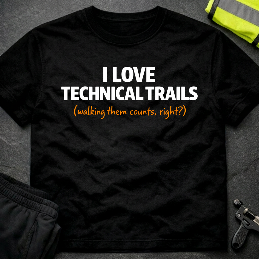 I love technical trails T-Shirt