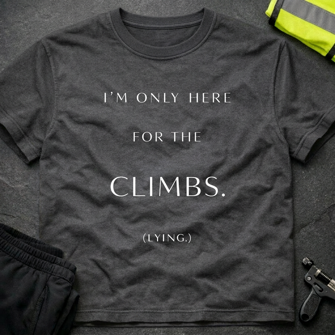 I'm only here for the climbs T-Shirt