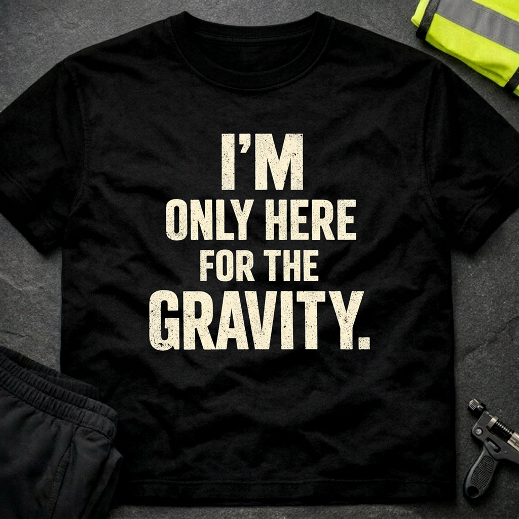 I'm only here for the gravity T-Shirt