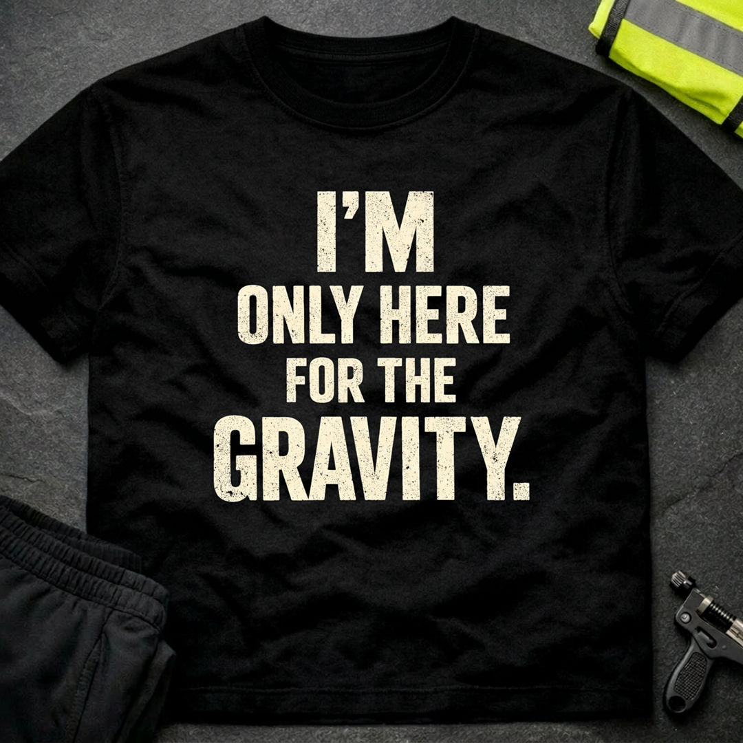 I'm only here for the gravity T-Shirt