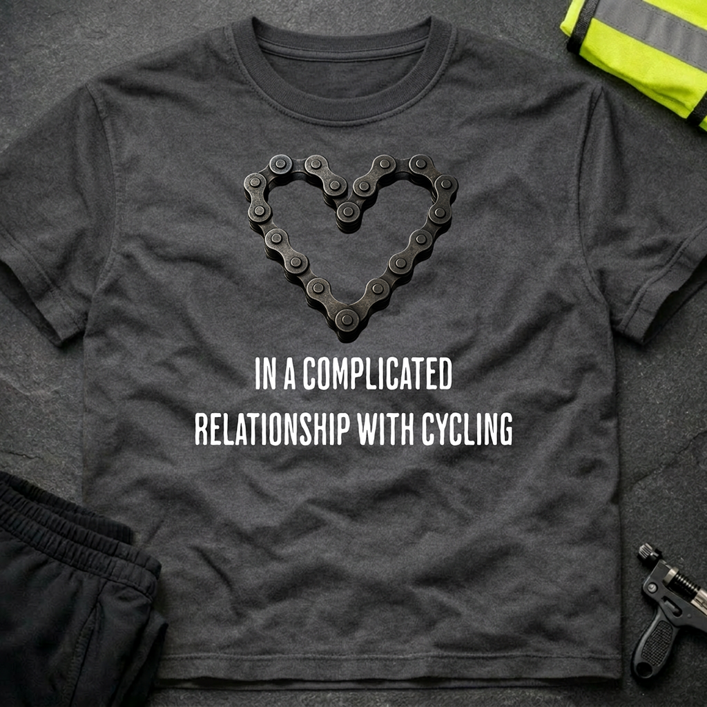 In a complicated relationship cycling T-Shirt