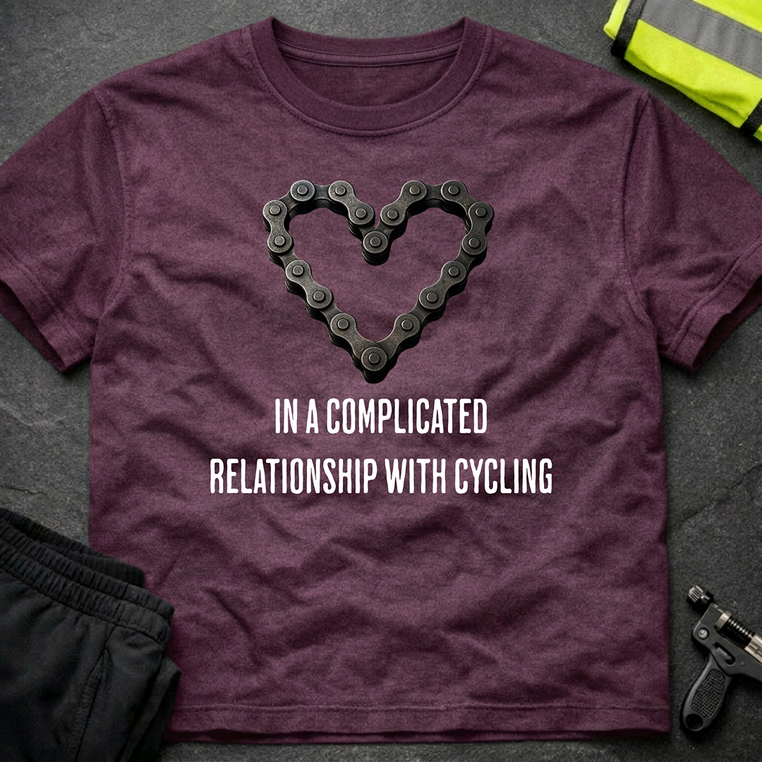 In a complicated relationship cycling T-Shirt