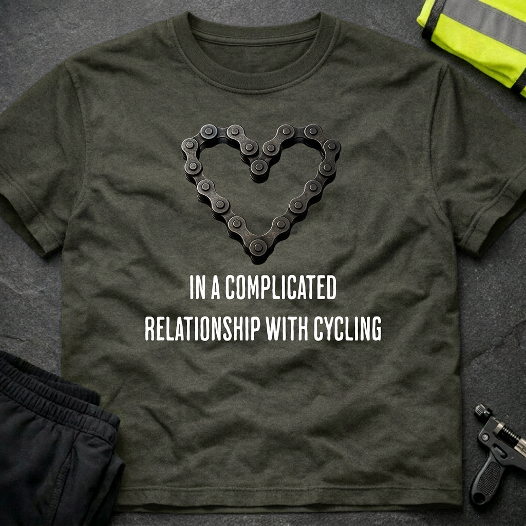 In a complicated relationship cycling T-Shirt