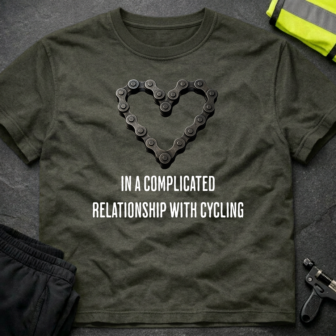 In a complicated relationship cycling T-Shirt