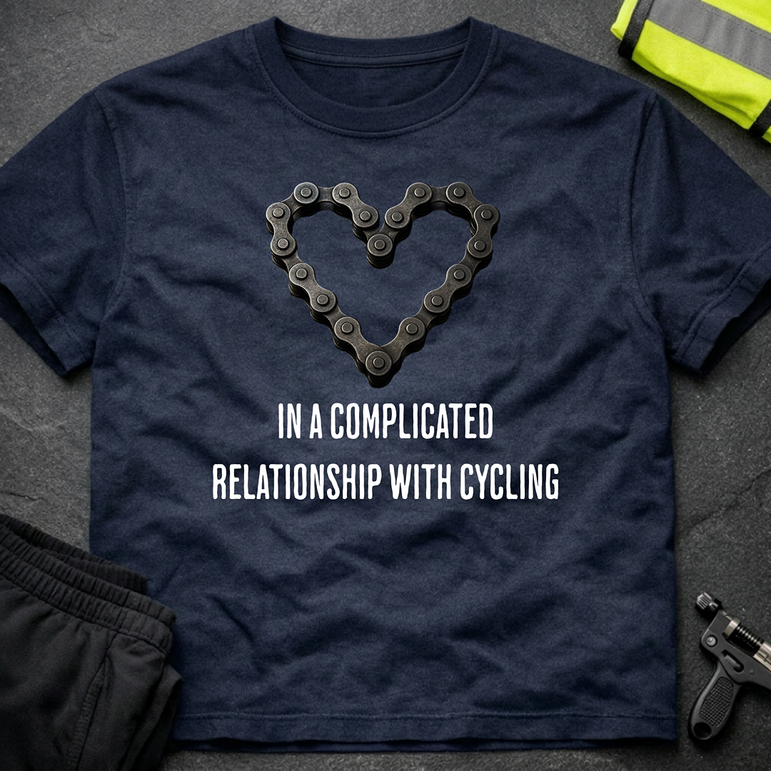 In a complicated relationship cycling T-Shirt