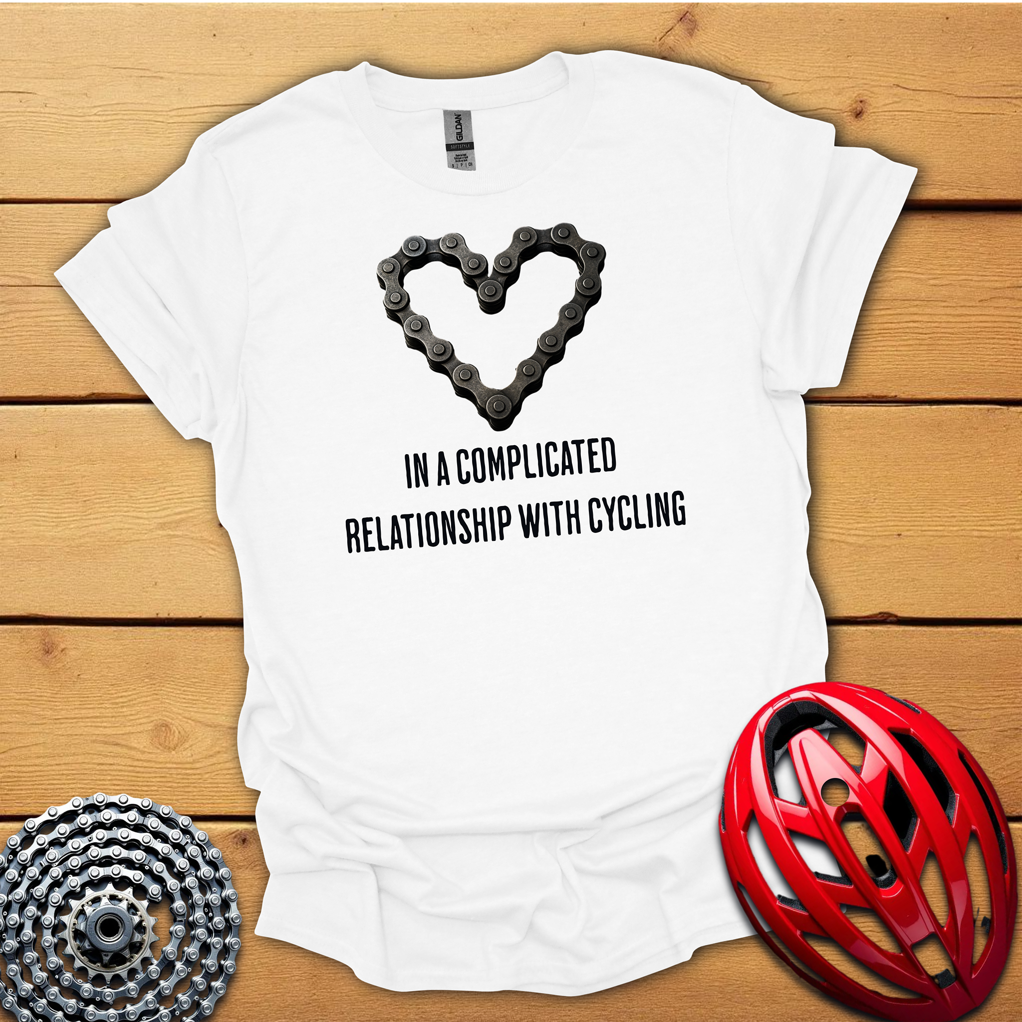 In a complicated relationship cycling T-Shirt