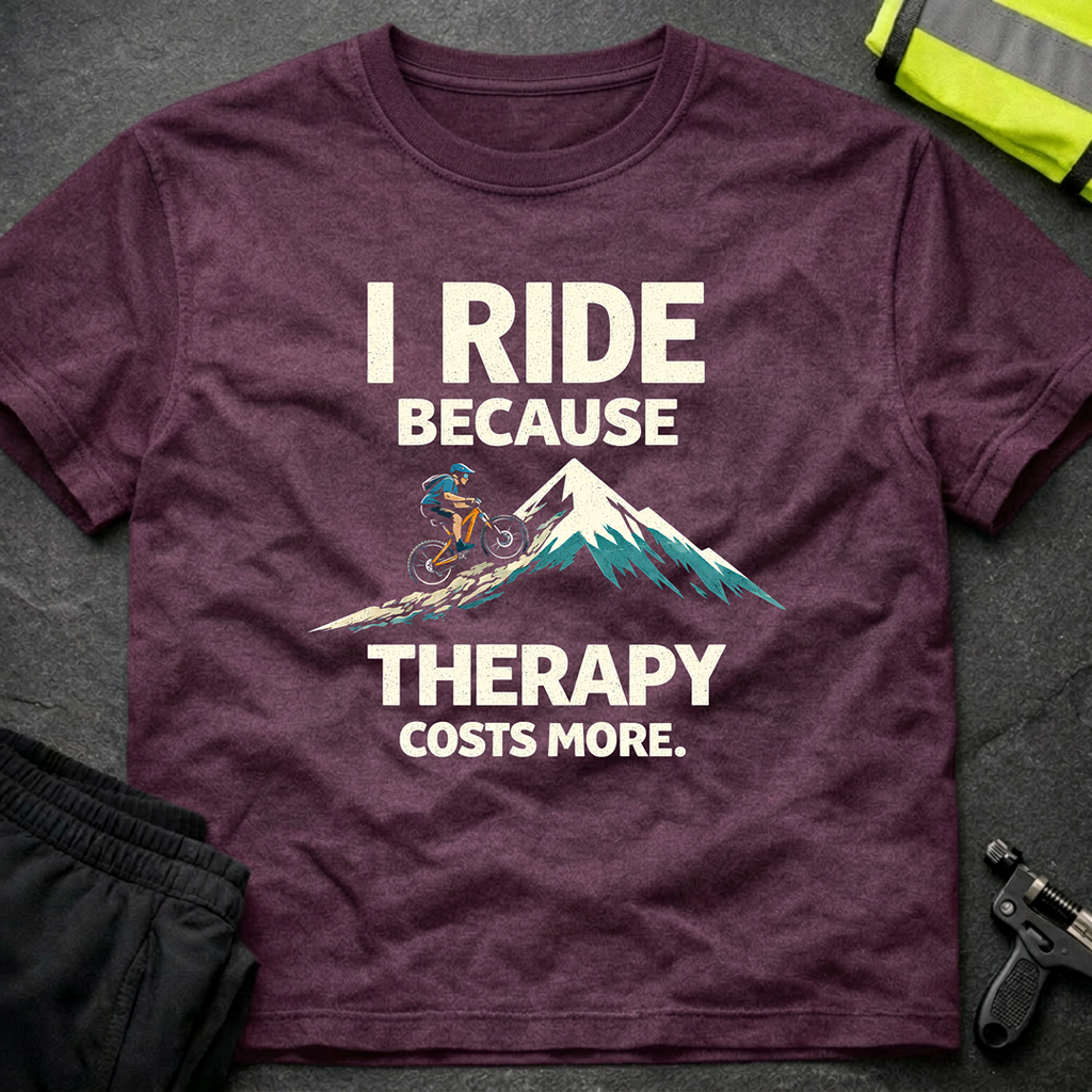 I Ride because therapy costs more T-Shirt
