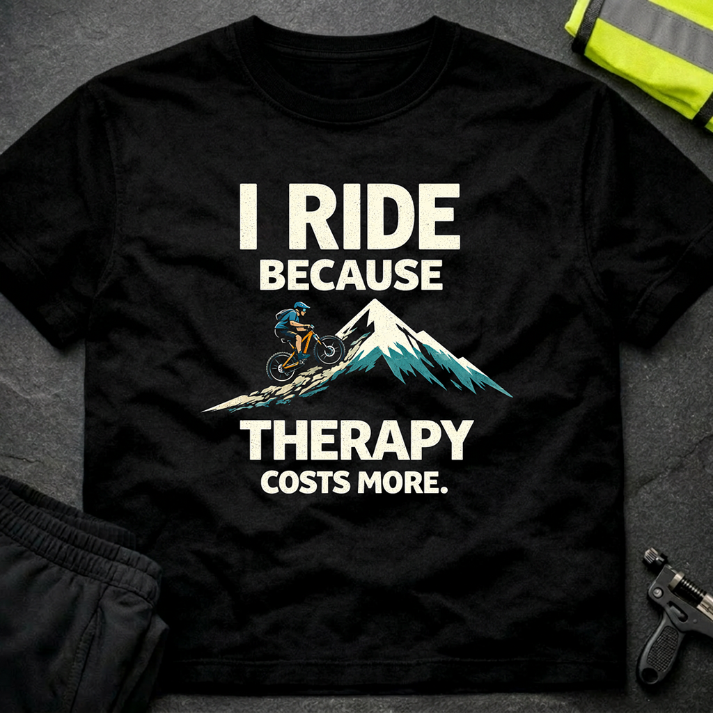 I Ride because therapy costs more T-Shirt