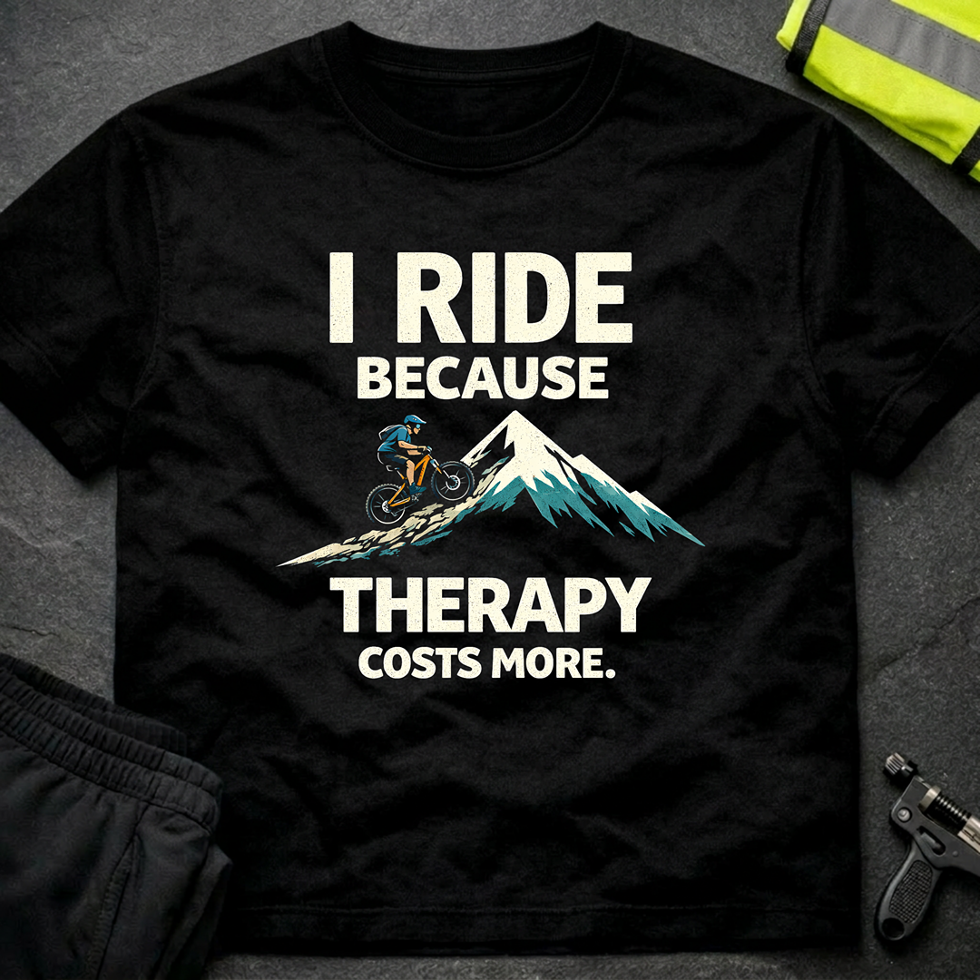 I Ride because therapy costs more T-Shirt