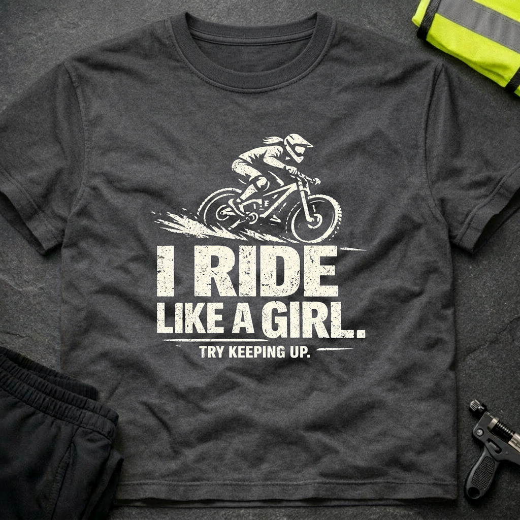 I ride like a girl T-Shirt