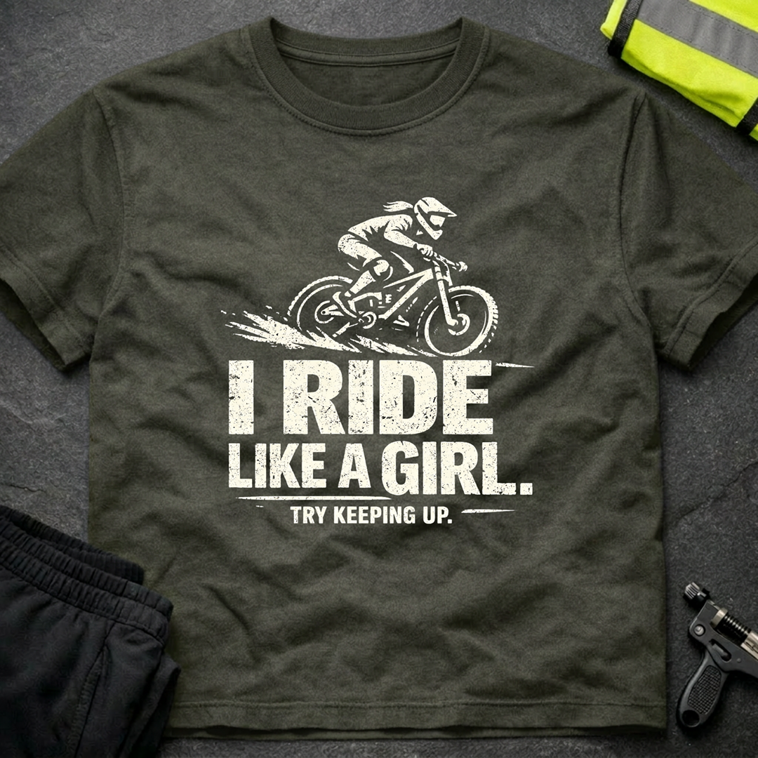 I ride like a girl T-Shirt