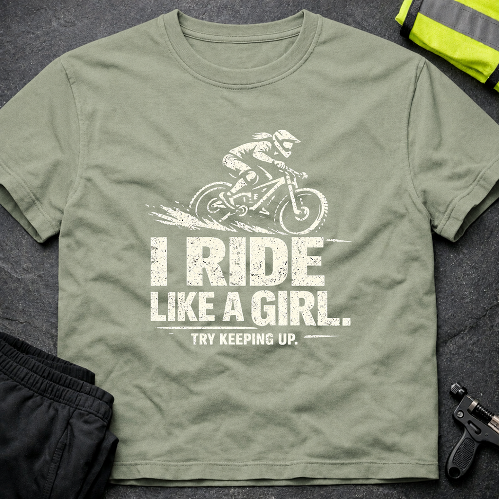 I ride like a girl T-Shirt