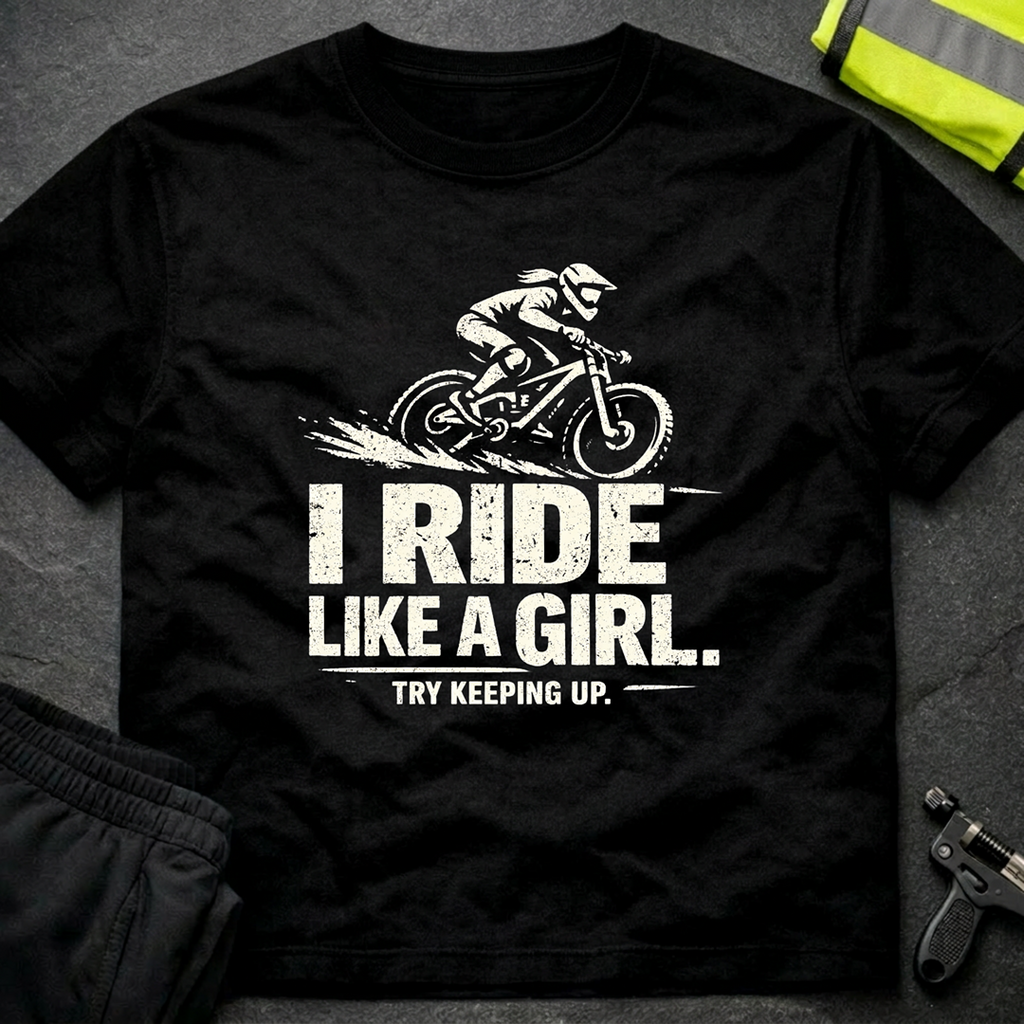 I ride like a girl T-Shirt