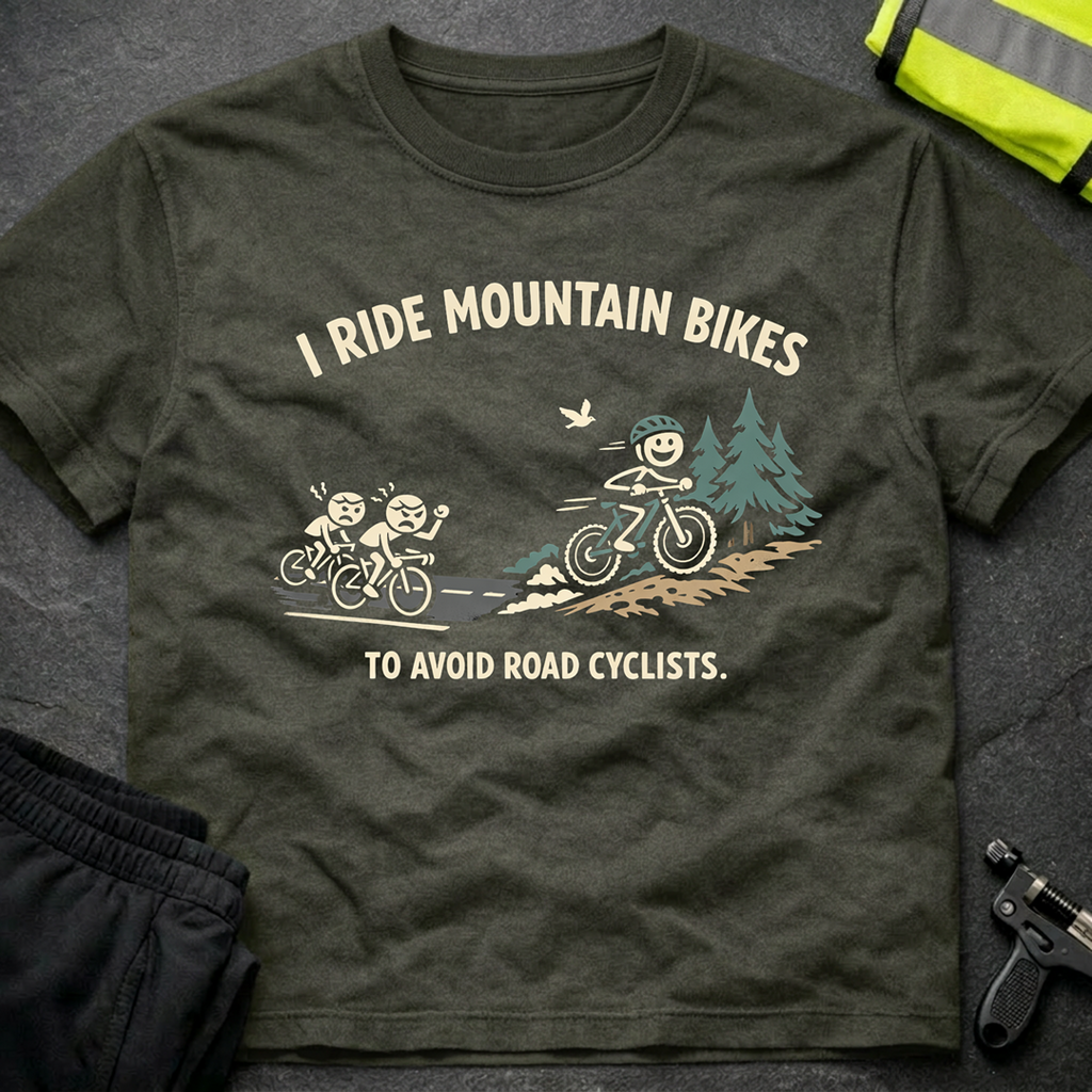 I ride mountain bikes T-Shirt