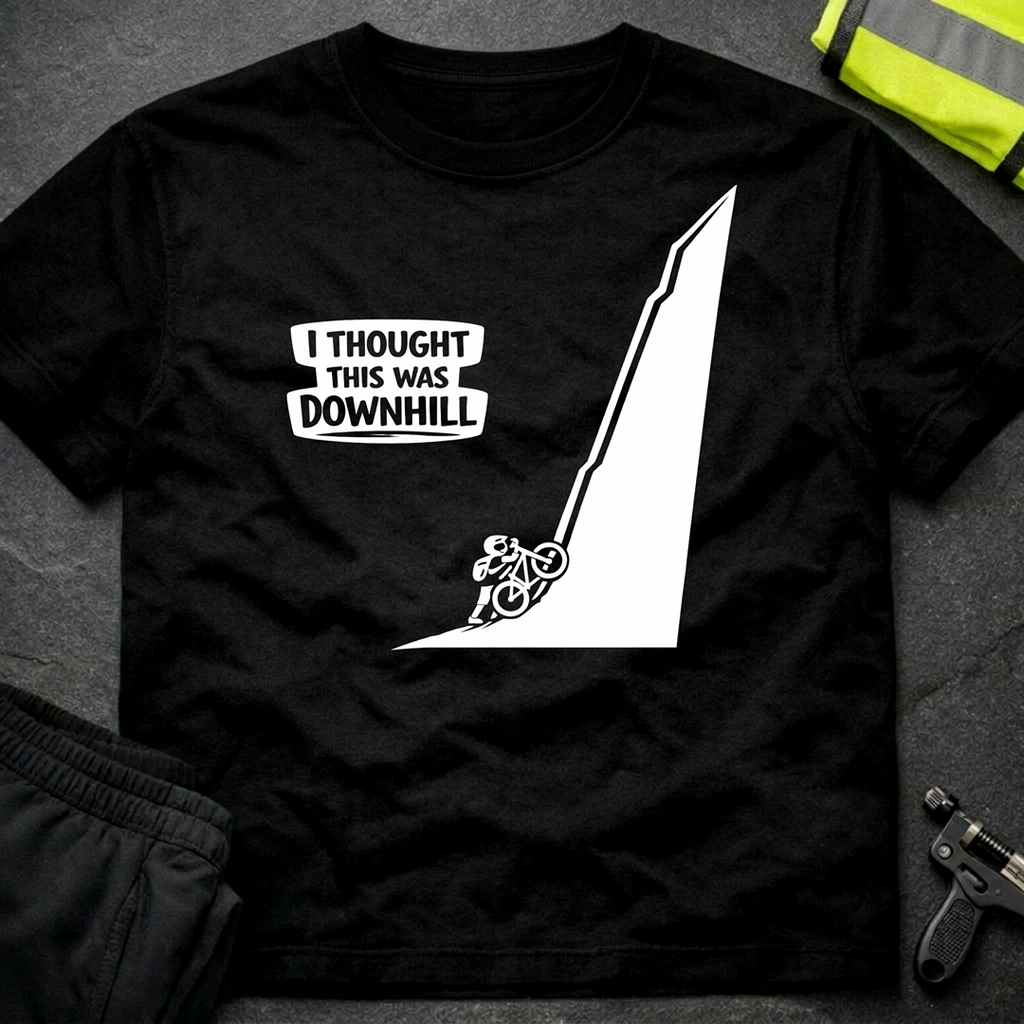 I thought this was downhill T-Shirt