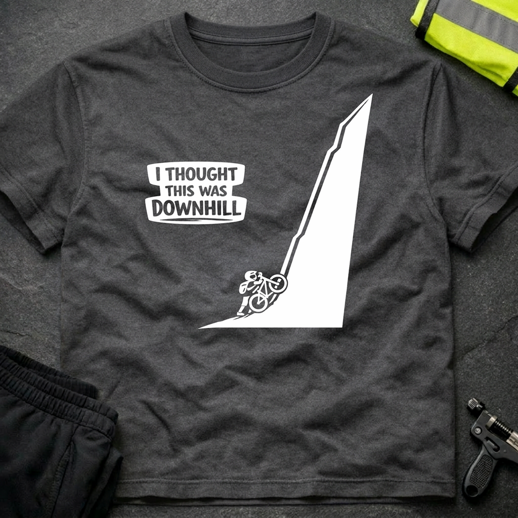 I thought this was downhill T-Shirt