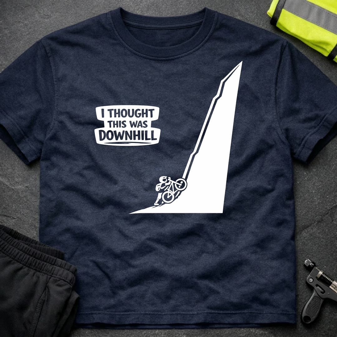 I thought this was downhill T-Shirt