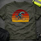 Loch Ness monster tandem cycling T-Shirt