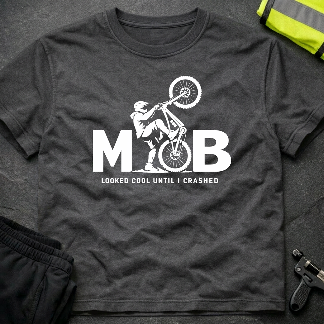 Looked cool until I crashed T-Shirt
