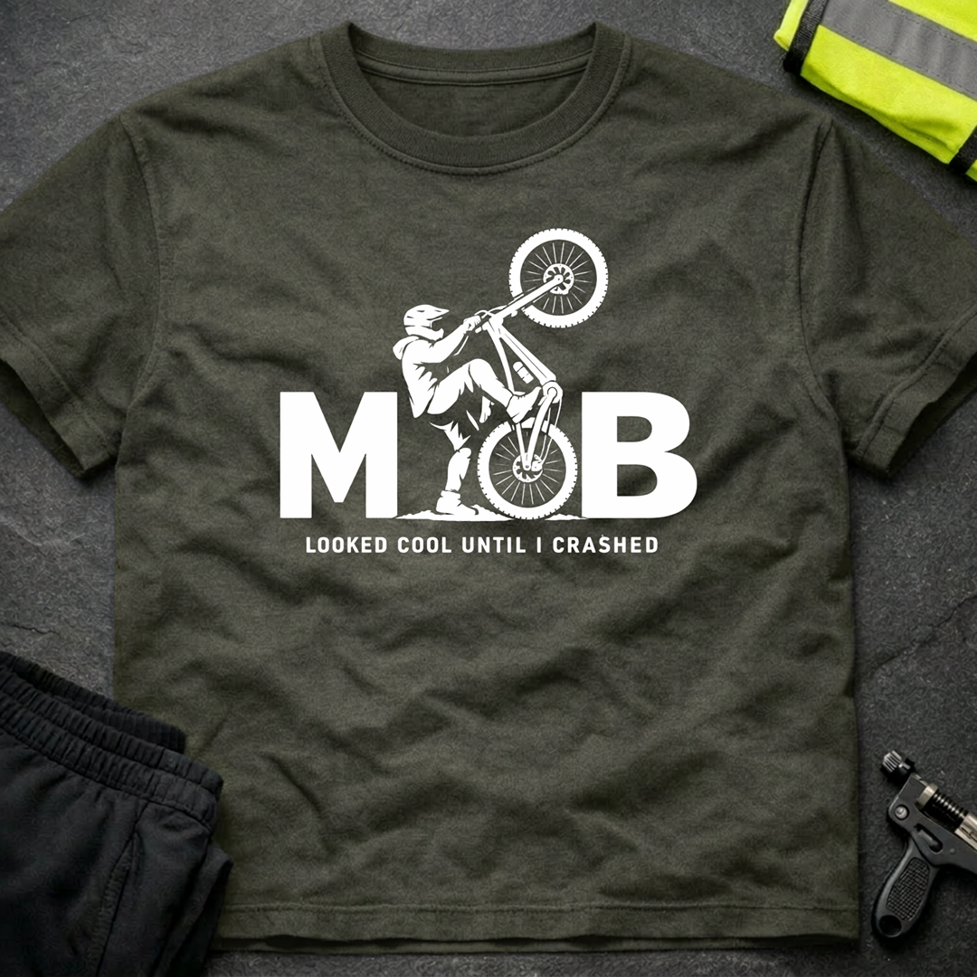 Looked cool until I crashed T-Shirt