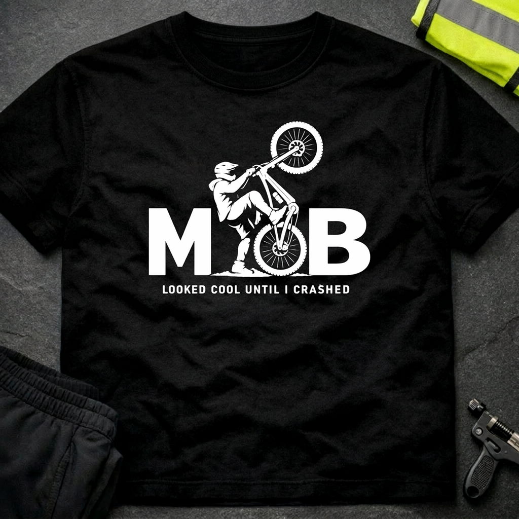 Looked cool until I crashed T-Shirt